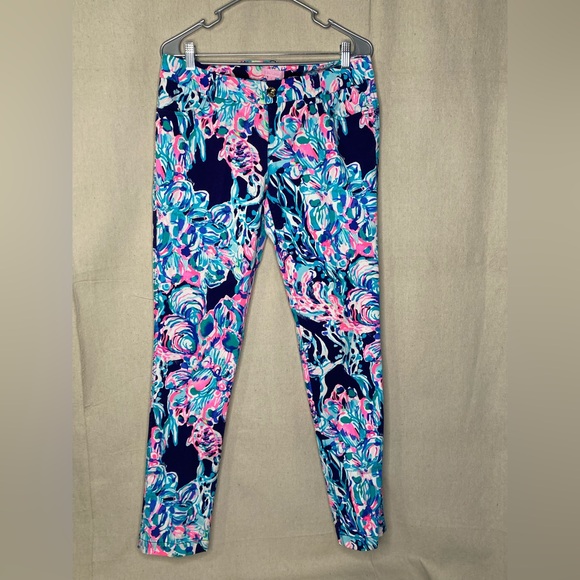 Lilly Pulitzer Callahan Chino Pants Size 6 - Picture 1 of 6